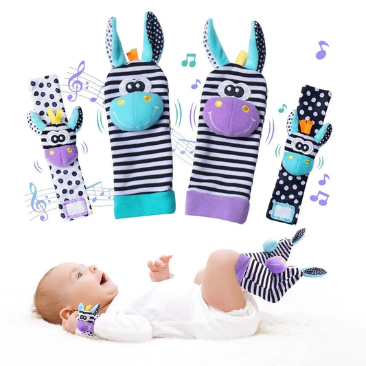 Bubbli™ Baby Wrist Rattle Socks