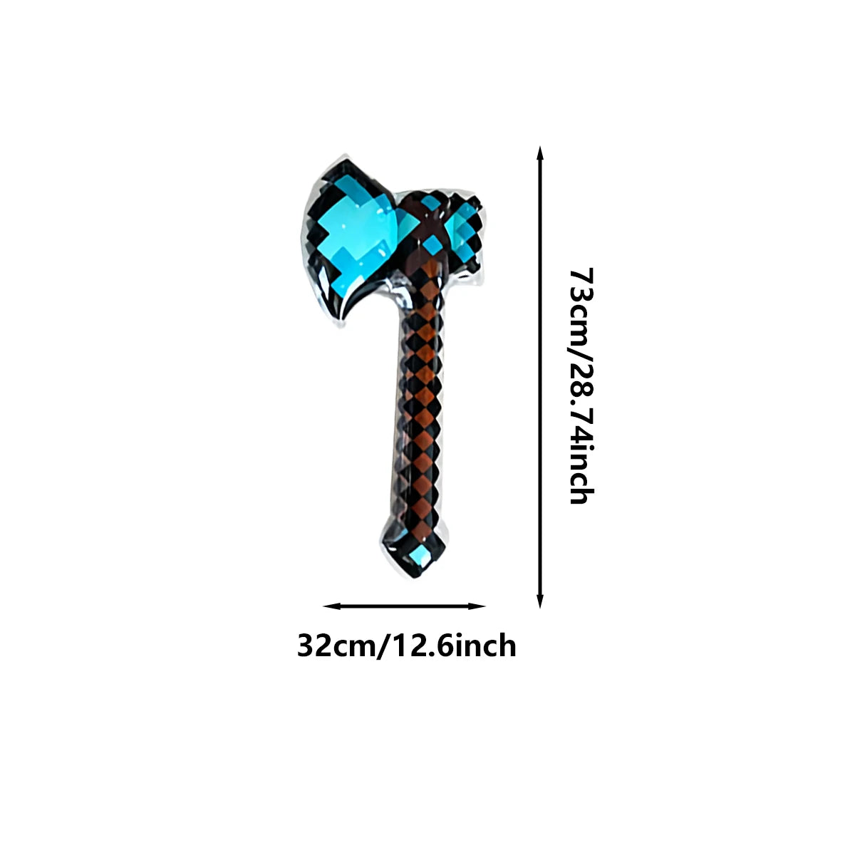 Pixel Style Toys Gemstone Sword Gold Sword Children's Toys Home Games Inflatable Supplies Swords Christmas Gifts