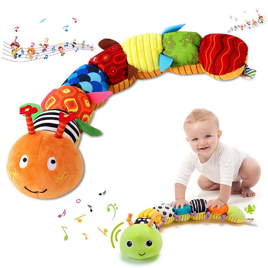 Bubbli™ Soft Plush Rattle Caterpillar